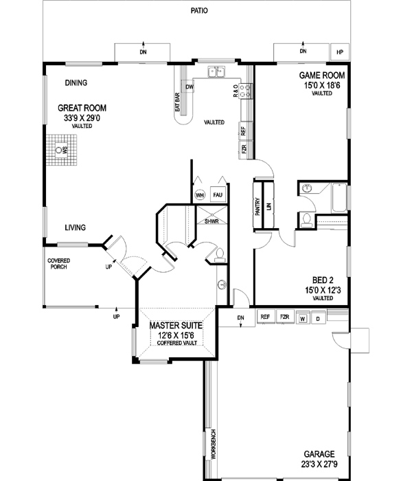 Main Floor Plan: 33-528