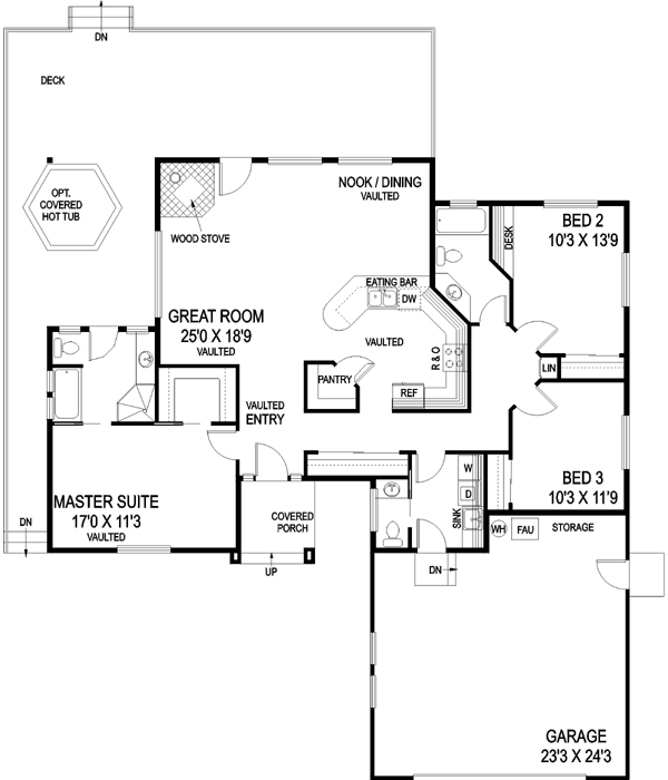 Main Floor Plan: 33-529