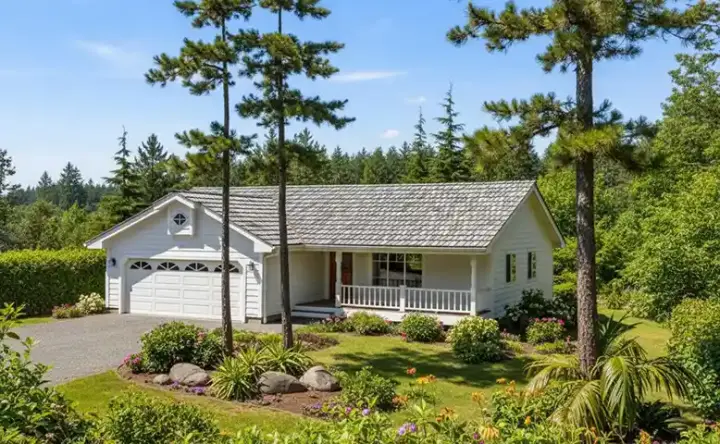 Traditional house plans 33-530 - front exterior, 1,242 sq ft, 3 bed, 2 bath house plans | Monster House Plans