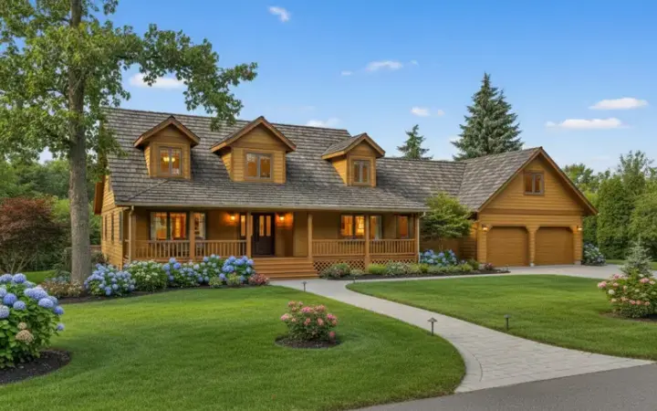 Country house plans 33-532 - front exterior, 2,484 sq ft, 3 bed, 3 bath house plans | Monster House Plans