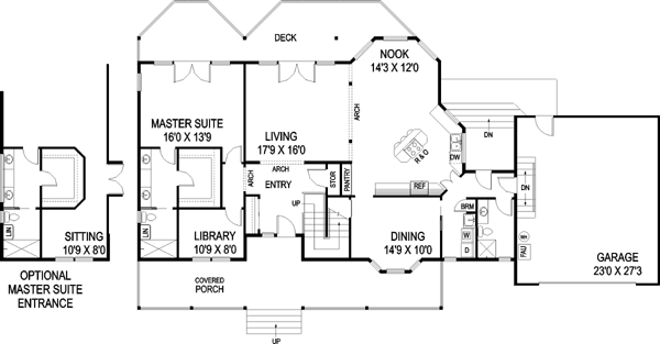 Main Floor Plan: 33-532