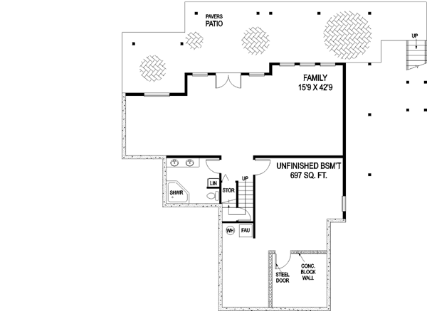 Lower Floor Plan: 33-534
