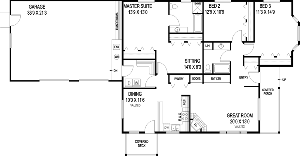 Main Floor Plan: 33-535