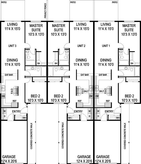 Main Floor Plan: 33-537