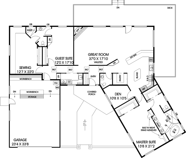 Main Floor Plan: 33-538