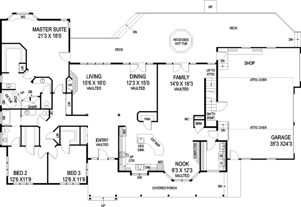 Main Floor Plan: 33-539
