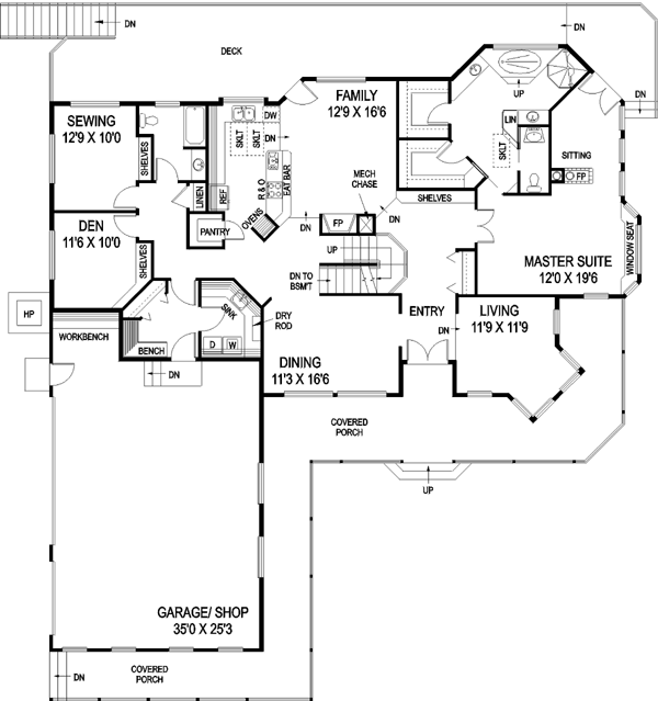 Main Floor Plan: 33-540