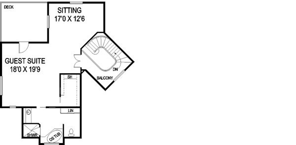 Upper/Second Floor Plan: 33-541