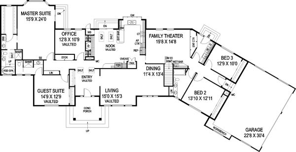 Main Floor Plan: 33-543