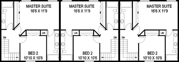 Upper/Second Floor Plan: 33-544