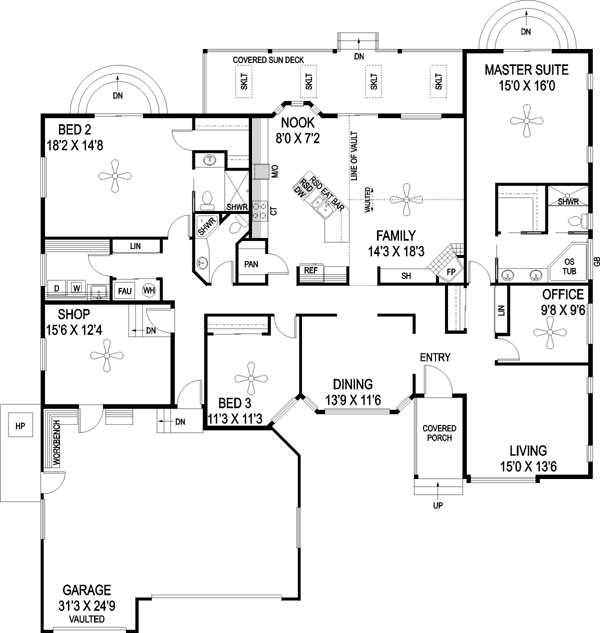 Main Floor Plan: 33-545