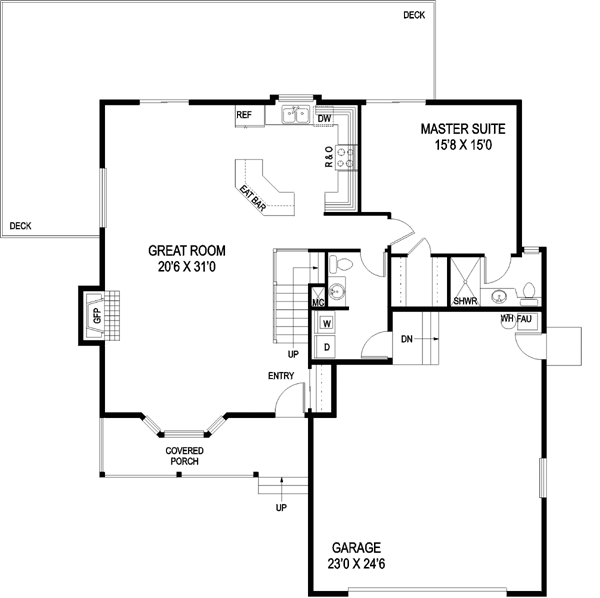 Main Floor Plan: 33-546