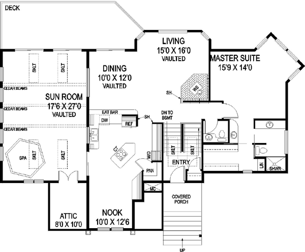 Main Floor Plan: 33-547
