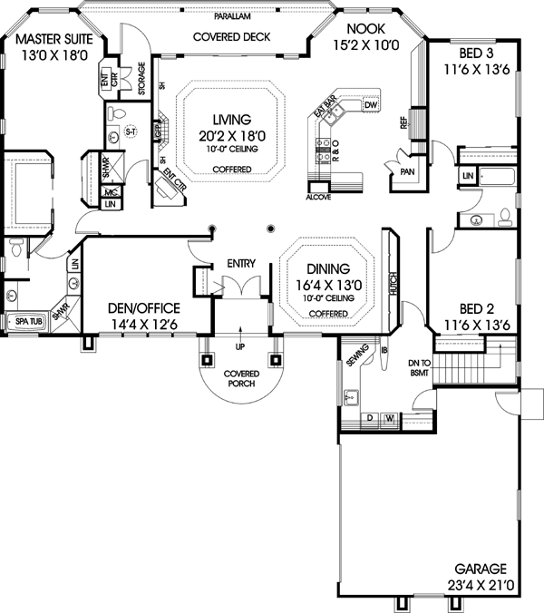 Main Floor Plan: 33-548