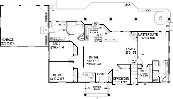 Main Floor Plan: 33-550