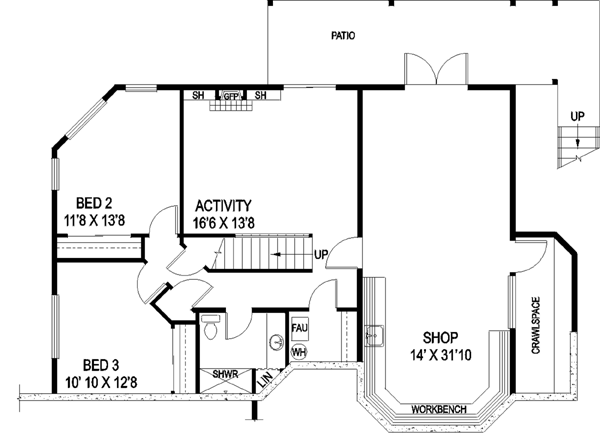 Lower Floor Plan: 33-553