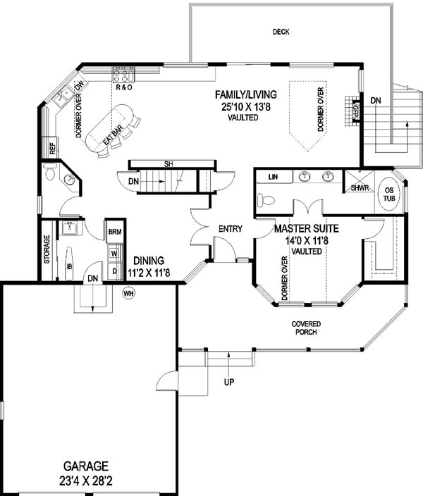 Main Floor Plan: 33-553