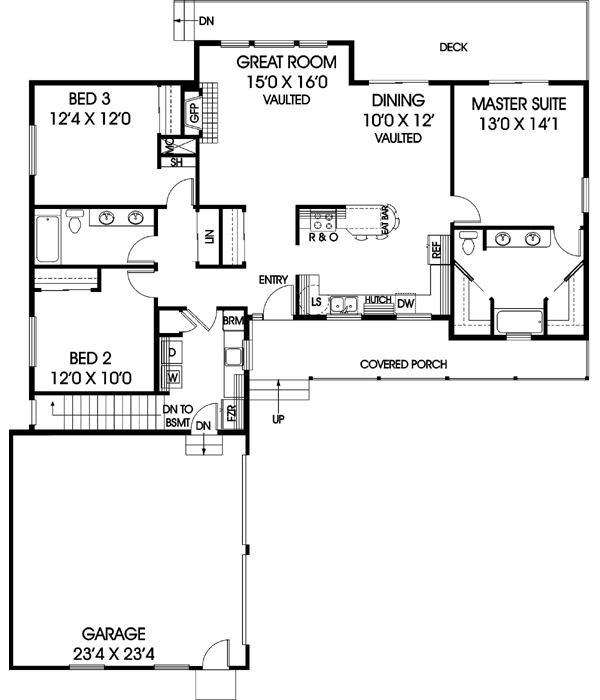 Main Floor Plan: 33-556