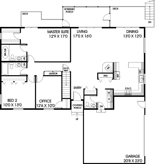 Main Floor Plan: 33-557