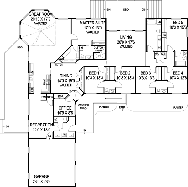 Main Floor Plan: 33-558