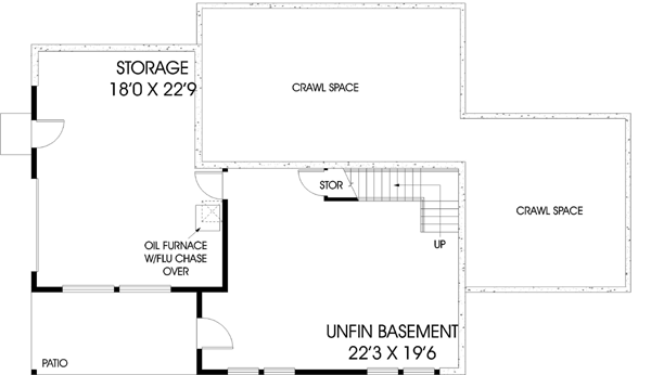 Lower Floor Plan: 33-566