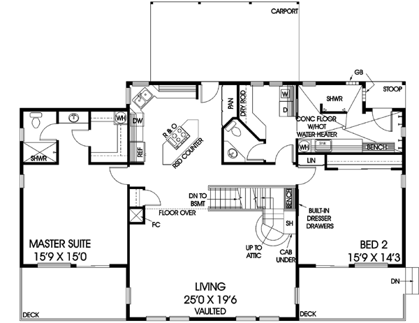 Main Floor Plan: 33-566