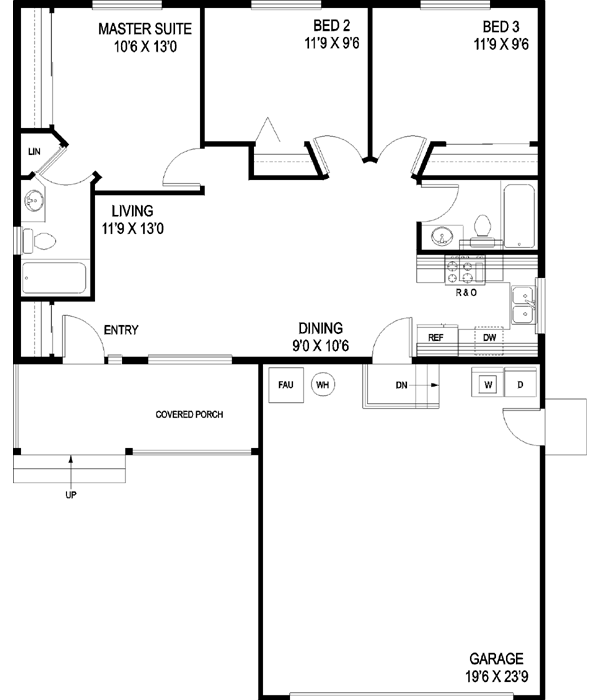 Main Floor Plan: 33-571