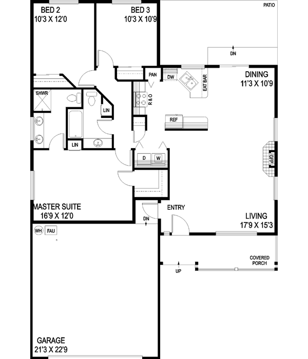 Main Floor Plan: 33-574