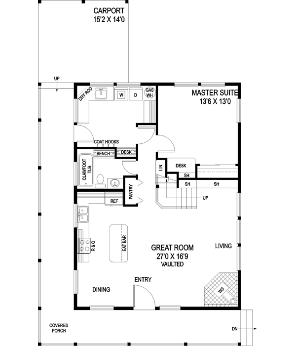 Main Floor Plan: 33-576
