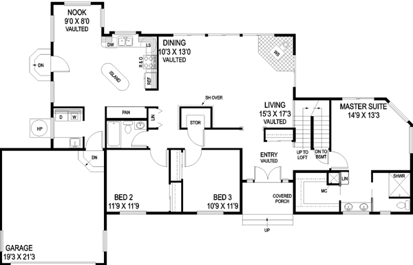 Main Floor Plan: 33-578