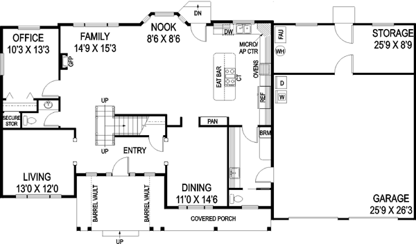 Main Floor Plan: 33-580