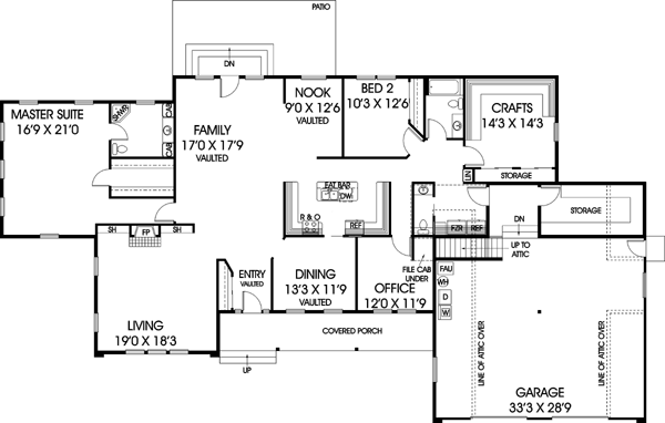 Main Floor Plan: 33-584