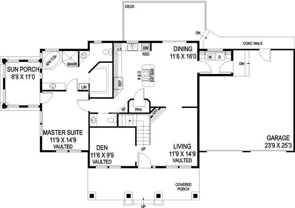 Main Floor Plan: 33-585