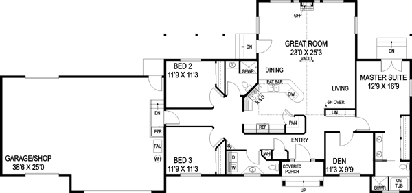 Main Floor Plan: 33-587