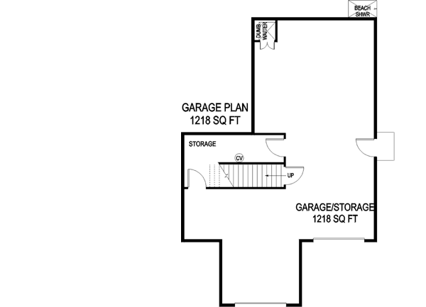 Lower Floor Plan: 33-589