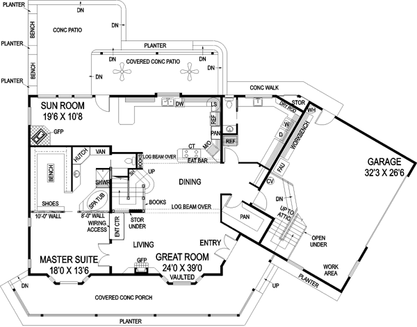 Main Floor Plan: 33-591