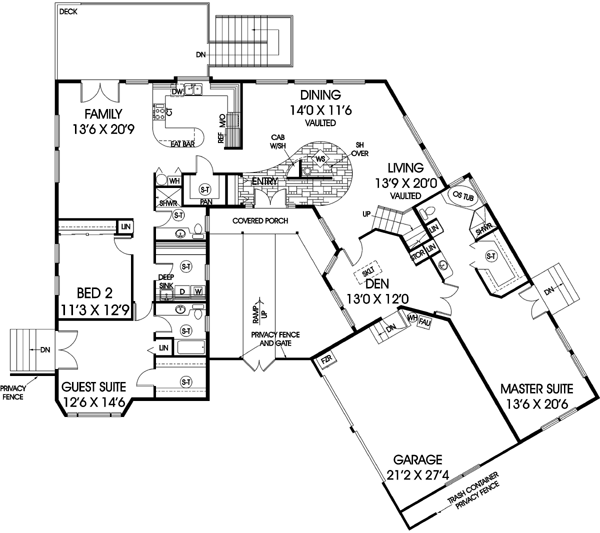Main Floor Plan: 33-596