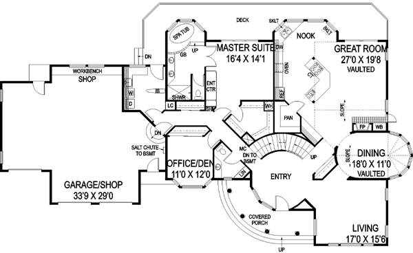 Main Floor Plan: 33-601