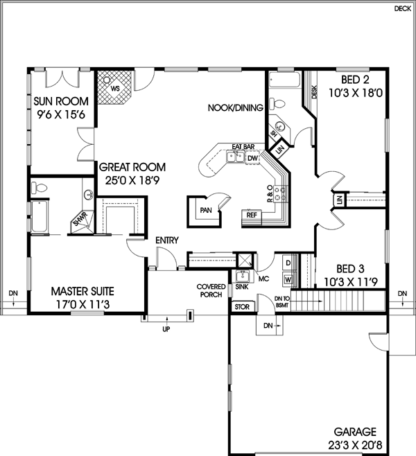 Main Floor Plan: 33-602