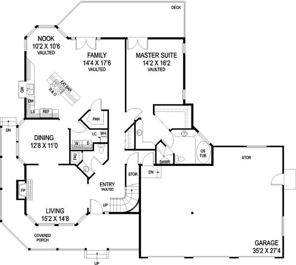 Main Floor Plan: 33-605