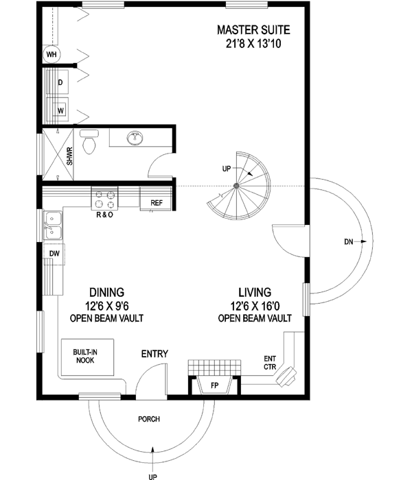 Main Floor Plan: 33-606