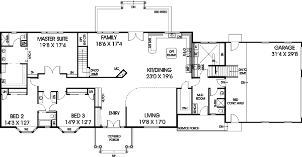 Main Floor Plan: 33-608