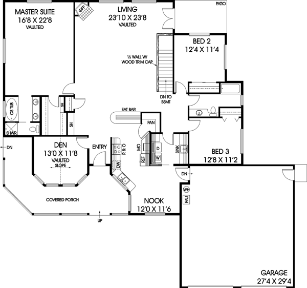 Main Floor Plan: 33-609