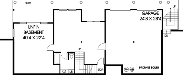 Lower Floor Plan: 33-612