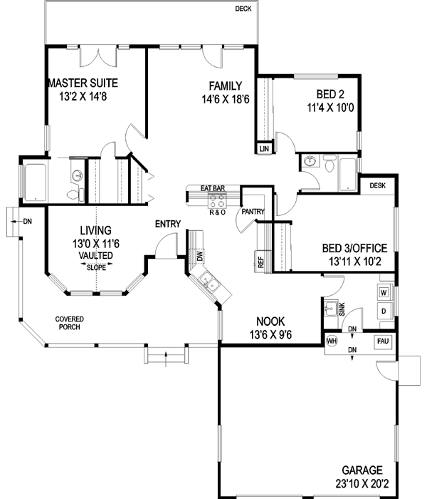 Main Floor Plan: 33-613