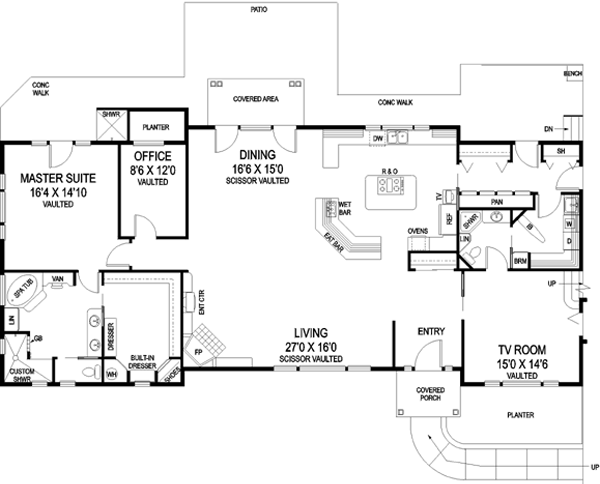 Main Floor Plan: 33-614