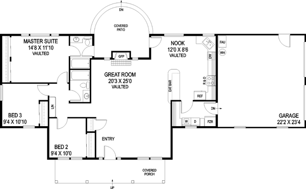 Main Floor Plan: 33-616
