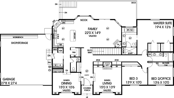 Main Floor Plan: 33-617