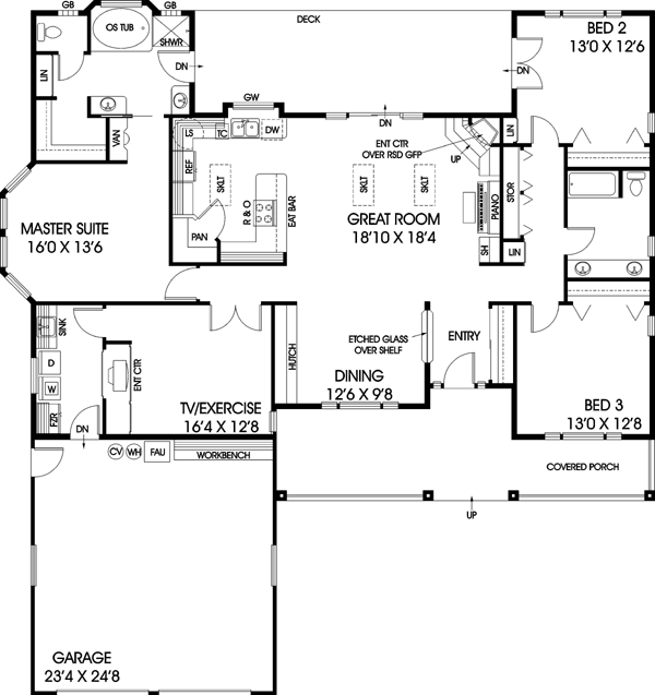 Main Floor Plan: 33-619