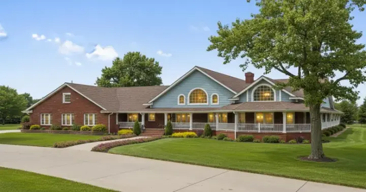 Traditional house plans 33-620 - front exterior, 2,869 sq ft, 3 bed, 2 bath house plans | Monster House Plans